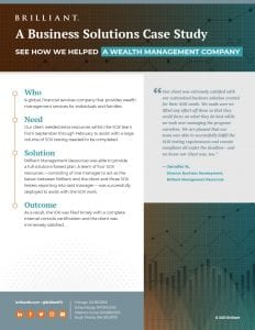 Brilliant Case Study: Wealth Management