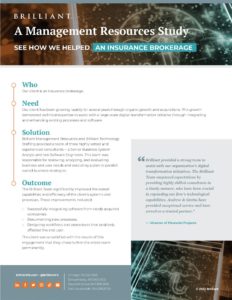 Brilliant Case Study: Insurance Brokerage